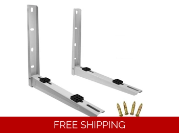 Mini Split Wall Bracket - Heavy-duty construction for secure and reliable mounting (24K and Under)